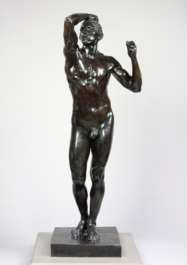 Auguste Rodin, The Age of Bronze (L'Age d'Airain), 1880-1914 (cast). (c) Victoria and Albert Museum, London